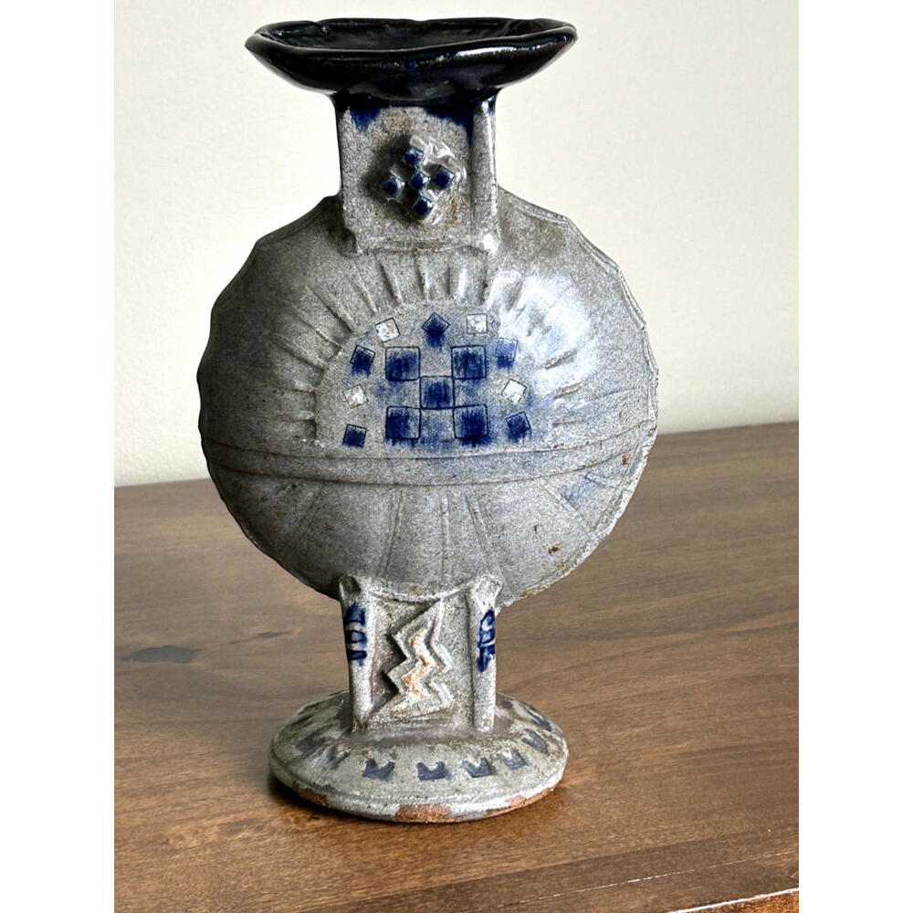 Mid-Century German Stoneware Sculpture (Studio Art, Westerwald Style Pottery)